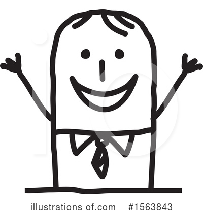 Royalty-Free (RF) Stick People Clipart Illustration by NL shop - Stock Sample #1563843