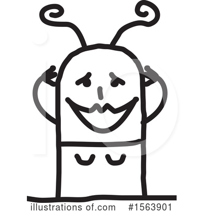 Royalty-Free (RF) Stick People Clipart Illustration by NL shop - Stock Sample #1563901