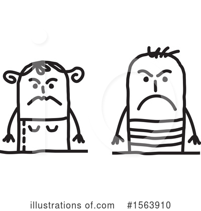 Royalty-Free (RF) Stick People Clipart Illustration by NL shop - Stock Sample #1563910