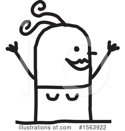 Royalty-Free (RF) Stick People Clipart Illustration by NL shop - Stock Sample #1563922