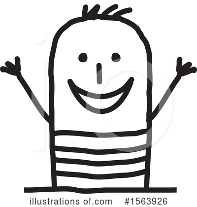 Royalty-Free (RF) Stick People Clipart Illustration by NL shop - Stock Sample #1563926