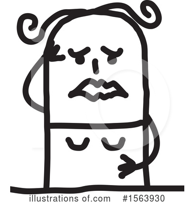 Royalty-Free (RF) Stick People Clipart Illustration by NL shop - Stock Sample #1563930