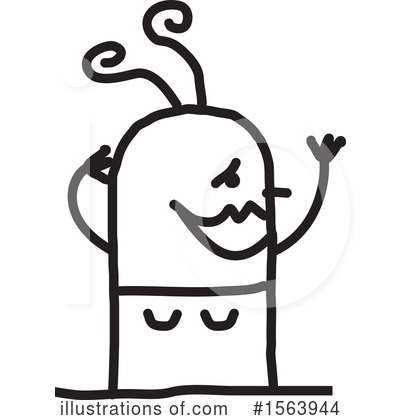 Royalty-Free (RF) Stick People Clipart Illustration by NL shop - Stock Sample #1563944