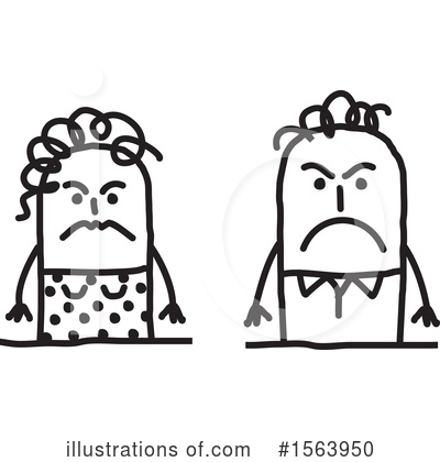 Royalty-Free (RF) Stick People Clipart Illustration by NL shop - Stock Sample #1563950