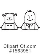 Stick People Clipart #1563951 by NL shop