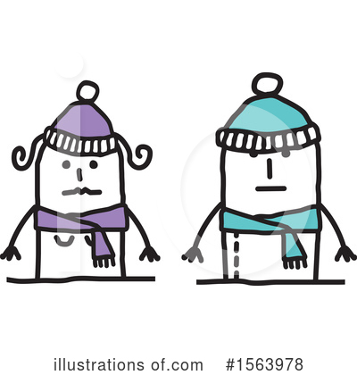Royalty-Free (RF) Stick People Clipart Illustration by NL shop - Stock Sample #1563978