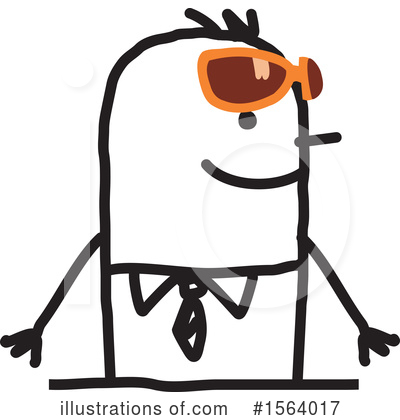 Royalty-Free (RF) Stick People Clipart Illustration by NL shop - Stock Sample #1564017