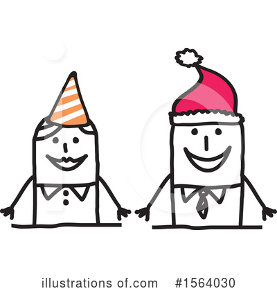 Royalty-Free (RF) Stick People Clipart Illustration by NL shop - Stock Sample #1564030