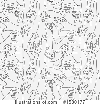 Hand Gesture Clipart #1580177 by NL shop