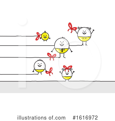 Royalty-Free (RF) Stick People Clipart Illustration by NL shop - Stock Sample #1616972