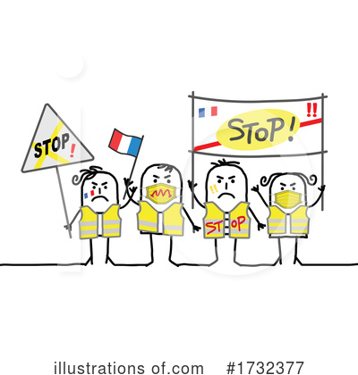 Protesting Clipart #1732377 by NL shop