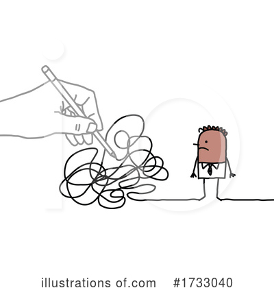 Royalty-Free (RF) Stick People Clipart Illustration by NL shop - Stock Sample #1733040
