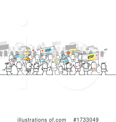 Protesting Clipart #1733049 by NL shop