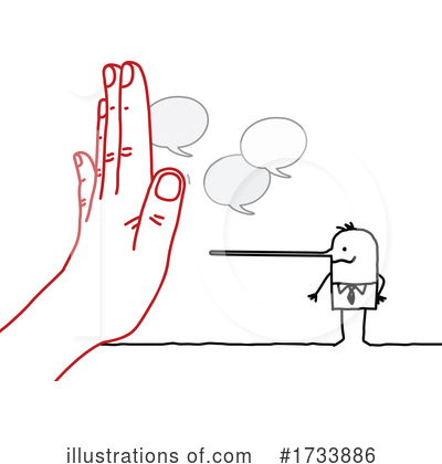 Royalty-Free (RF) Stick People Clipart Illustration by NL shop - Stock Sample #1733886