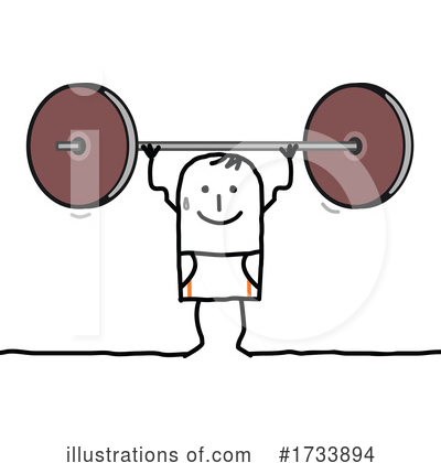 Weight Clipart #1733894 by NL shop