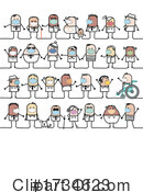 Stick People Clipart #1734623 by NL shop