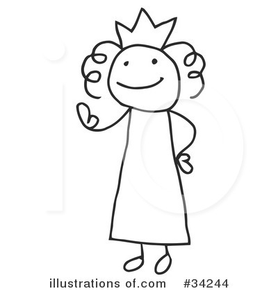 Girl Clipart #34244 by C Charley-Franzwa