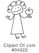 Stick People Clipart #34322 by C Charley-Franzwa