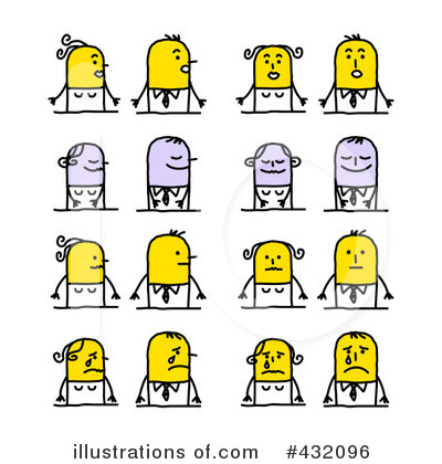 Royalty-Free (RF) Stick People Clipart Illustration by NL shop - Stock Sample #432096