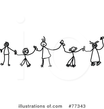 Royalty-Free (RF) Stick People Clipart Illustration by Prawny - Stock Sample #77343