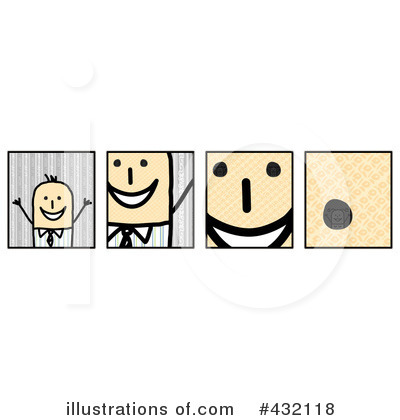Royalty-Free (RF) Stick Person Clipart Illustration by NL shop - Stock Sample #432118