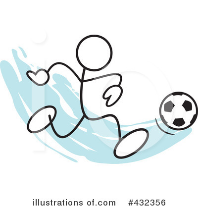 Soccer Clipart #432356 by Johnny Sajem