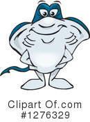 Stingray Clipart #1276329 by Dennis Holmes Designs