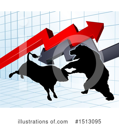 Bull Market Clipart #1513095 by AtStockIllustration