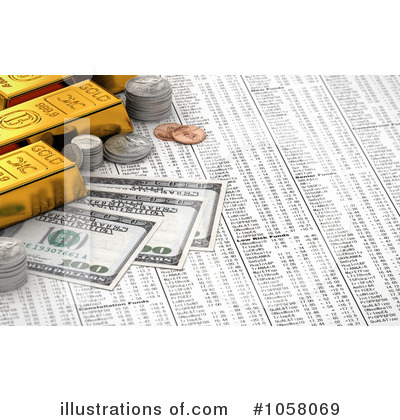 Currency Clipart #1058069 by stockillustrations