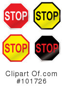 Stop Sign Clipart #101726 by michaeltravers