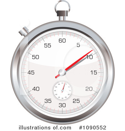 Royalty-Free (RF) Stop Watch Clipart Illustration by michaeltravers - Stock Sample #1090552
