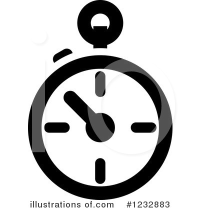 Royalty-Free (RF) Stop Watch Clipart Illustration by Vector Tradition SM - Stock Sample #1232883