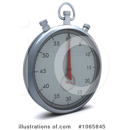 Stopwatch Clipart #1065845 by KJ Pargeter