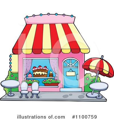 Royalty-Free (RF) Store Clipart Illustration by visekart - Stock Sample #1100759
