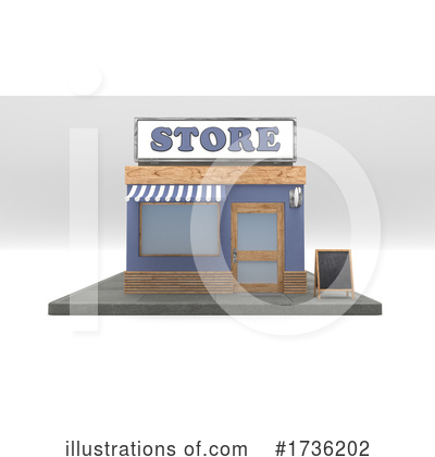 Royalty-Free (RF) Store Clipart Illustration by KJ Pargeter - Stock Sample #1736202