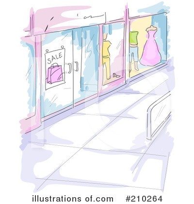 Royalty-Free (RF) Store Clipart Illustration by BNP Design Studio - Stock Sample #210264