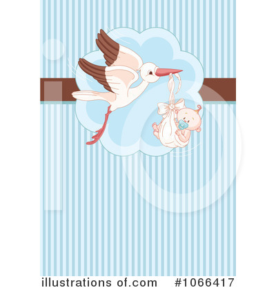 Royalty-Free (RF) Stork Clipart Illustration by Pushkin - Stock Sample #1066417