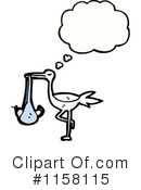 Stork Clipart #1158115 by lineartestpilot