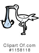Stork Clipart #1158118 by lineartestpilot