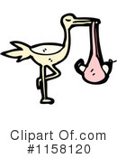Stork Clipart #1158120 by lineartestpilot