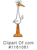Stork Clipart #1161061 by Cory Thoman
