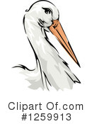 Stork Clipart #1259913 by BNP Design Studio