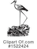 Stork Clipart #1522424 by xunantunich