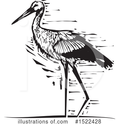 Royalty-Free (RF) Stork Clipart Illustration by xunantunich - Stock Sample #1522428