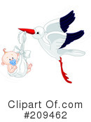 Stork Clipart #209462 by Pushkin
