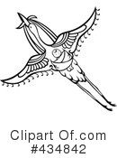 Stork Clipart #434842 by Cherie Reve