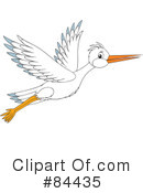 Stork Clipart #84435 by Alex Bannykh