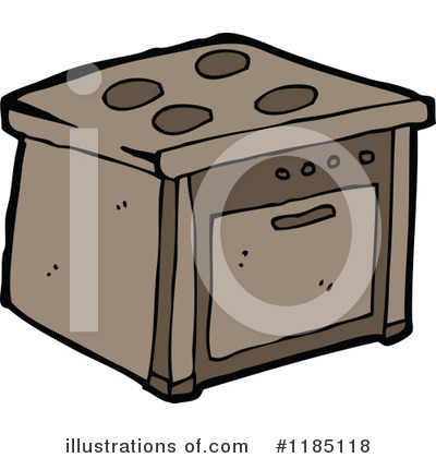 Royalty-Free (RF) Stove Clipart Illustration by lineartestpilot - Stock Sample #1185118