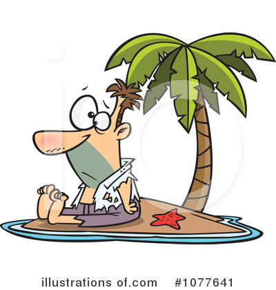 Island Clipart #1077641 by toonaday