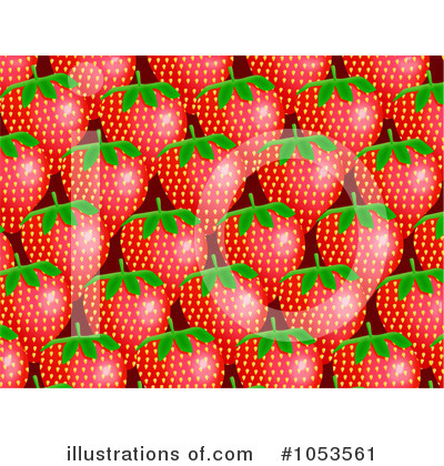 Royalty-Free (RF) Strawberries Clipart Illustration by Prawny - Stock Sample #1053561